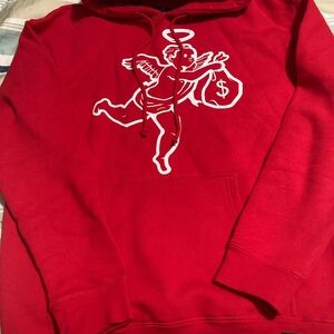 Red Angel Graphic Hoodie